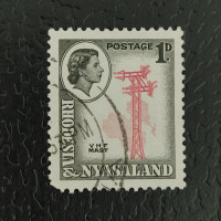 Sello Rodesia y Nyasalandia, SG19 (Mi. 20A), Usado #, 1 d