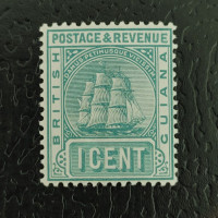 Známka Britská Guyana, Mi.82a (SG 213)**