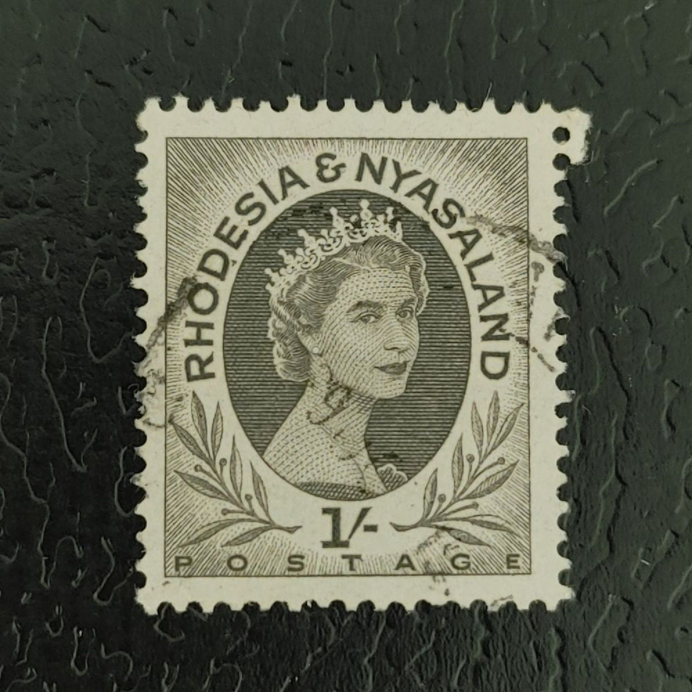 Sello Rodesia y Nyasalandia, SG9 (Mi. 10), Usado #, 1 s
