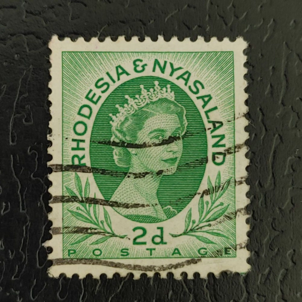 Známka Rhodesie a Nyasaland, SG3 (Mi. 3)#, 2 d