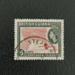 Známka Britská Guyana, Mi.203 (SG 335)# Známka Britská Guyana, Mi.203 (SG 335)#