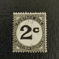 Známka Britská Guyana, Mi.P2 (SG D2)#, Doplatní
