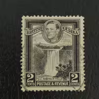 Selo Guiana Britânica, Mi.177A (SG 309), Usado #