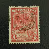 Selo Guiana Britânica, Mi.158A (SG 290), Usado #