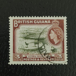 Známka Britská Guyana, Mi.201 (SG 333)# Známka Britská Guyana, Mi.201 (SG 333)#