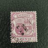Stamp Mauritius, Mi.95 (SG 139), Used #, 2½P