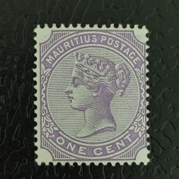 Známka Mauricius, Sg.101, 1Sh Známka Mauricius, Sg.101, 1Sh