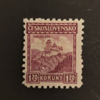 Známka ČSR, 1,20 Kč, Pof.212* 