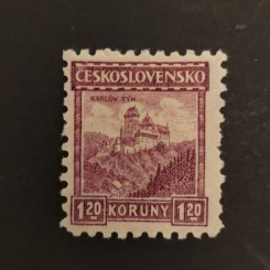 Známka ČSR, 1,20 Kč, Pof.212* 