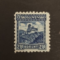 Známka ČSR, 2,50 Kč, Pof.222* 