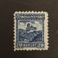 Známka ČSR, 2,50 Kč, Pof.222* 