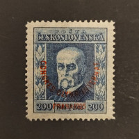 Známka ČSR, 200h, Pof.182* 