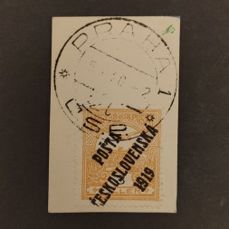 Abschnitt Tschechoslowakie PČ 1919 , 3f, Mi.106# 