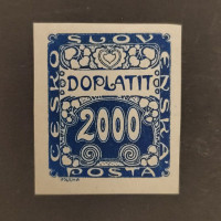 Známka ČSR, 2000h, Pof.DL14* 
