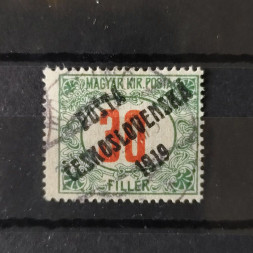 Briefmarke Tschechoslowakie, 30f, Mi.158# 