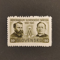 Známka Slovenský štát, Pof.56**, 50H