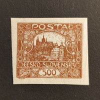 Stamp Czechoslovakia, 500h, Mi.33, MNH** 