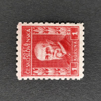 Briefmarke Tschechoslowakie, 1 Kčs, Mi.236* 