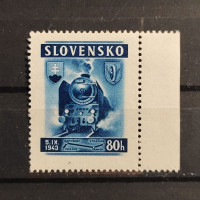 Známka Slovenský štát, Pof.91*, 80H