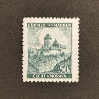 Stamp Bohemia and Moravia protectorate, 50H, Mi.26, (*)(*) 