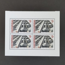 Viererblock Tschechische Republik, Mi.40** 