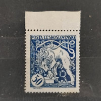 Stamp Czechoslovakia, Mi.36A, MH, 50h