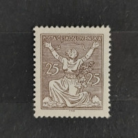 Stamp Czechoslovakia, Mi.171, MH, 25h