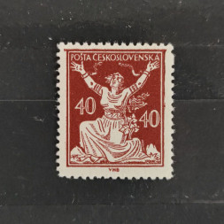 Briefmarke Tschechoslowakie, Mi.173*, 40h