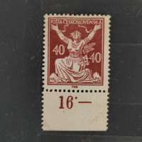 Briefmarke Tschechoslowakie, Mi.173**, 40h