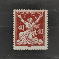 Briefmarke Tschechoslowakie, Mi.173*, 40h