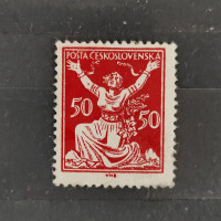 Briefmarke Tschechoslowakie, Mi.174**, 50h
