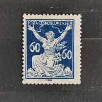 Briefmarke Tschechoslowakie, Mi.176*, 60h
