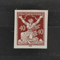 Briefmarke Tschechoslowakie, Mi.173**, 40h