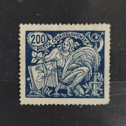 Stamp Czechoslovakia, Mi.203, (*), 200h