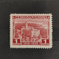 Briefmarke Tschechoslowakie, Mi.271*, 1 Kč