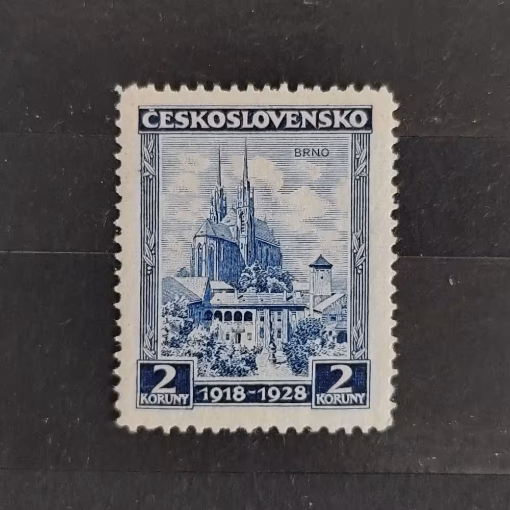 Briefmarke Tschechoslowakie, Mi.273*, 2 Kč