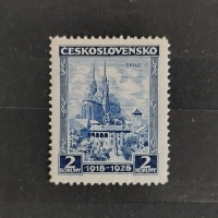 Briefmarke Tschechoslowakie, Mi.273*, 2 Kč