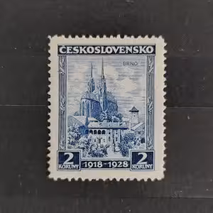 Známka ČSR, Pof.239*, 2 Kč