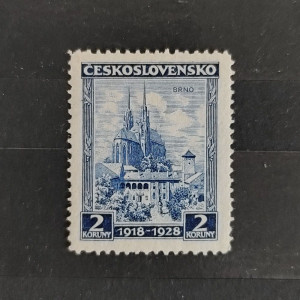 Známka ČSR, Pof.239*, 2 Kč