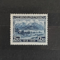 Briefmarke Tschechoslowakie, Mi.274**, 2,50 Kč