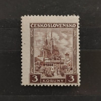 Stamp Czechoslovakia, Mi.291, MH, 3 Kč
