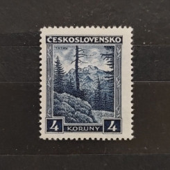 Známka ČSR, Pof.255*, 4 Kč