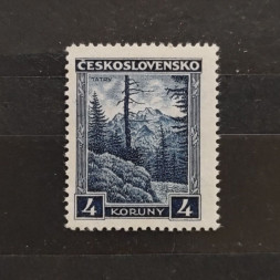 Briefmarke Tschechoslowakie, Mi.292*, 4 Kč