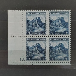 Block Tschechoslowakie, Mi.312*, 4 Kč