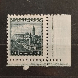 Briefmarke Tschechoslowakie, Mi.313*, 5 Kč