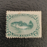 Známka Newfoundland, Mi.16x (SG 25)(*)