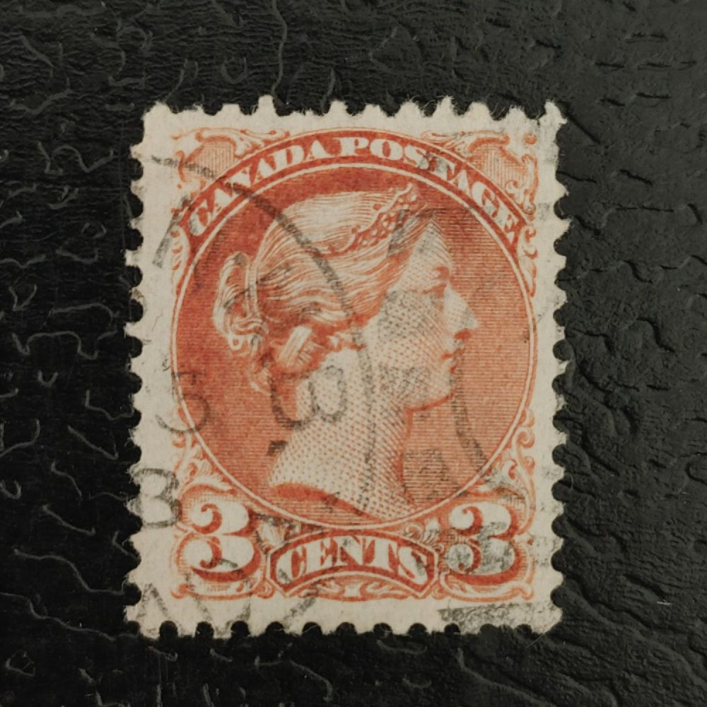 Stamp Canada, Mi.28cA (SG 105), Used # Stamp Canada, Mi.28cA (SG 105), Used #
