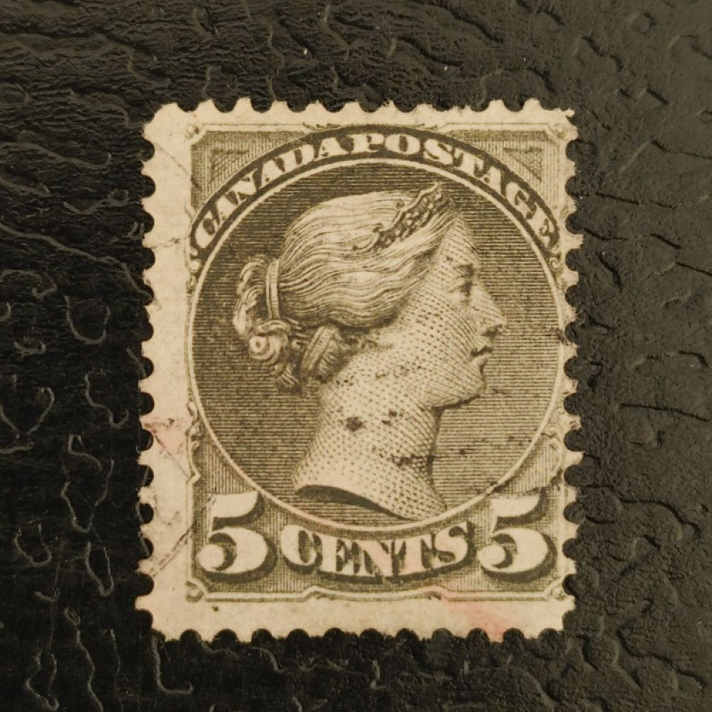 Stamp Canada, Mi.29bA (SG 106), Used # Stamp Canada, Mi.29bA (SG 106), Used #