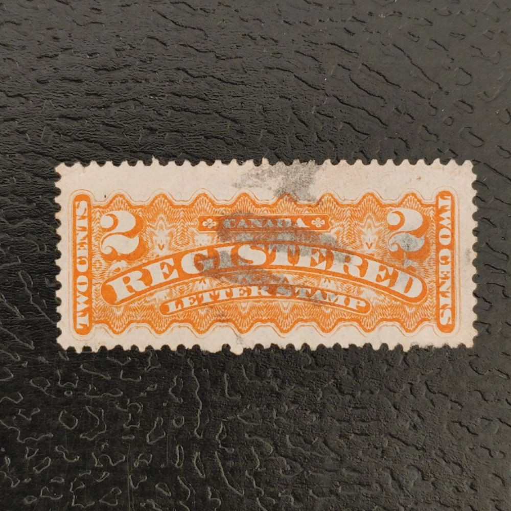 Stamp Canada, Mi.32aA (SG R1), Used # Stamp Canada, Mi.32aA (SG R1), Used #