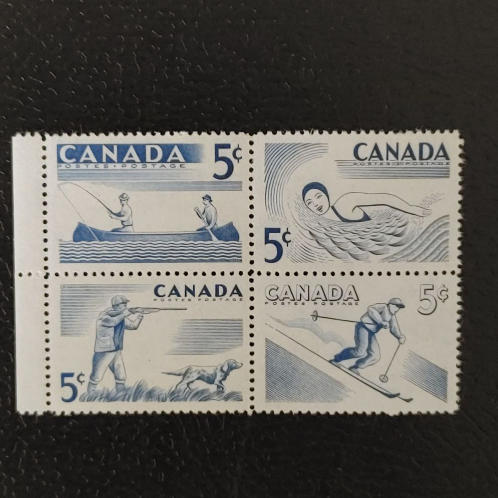Block of stamps Canada, Mi.312 (SG 491), MNH Block of stamps Canada, Mi.312 (SG 491), MNH